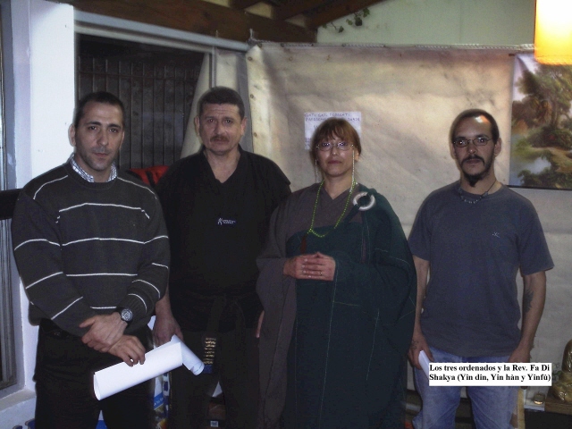 Primera Ordenacion de la Orden Hsu Yun - Argentina