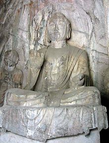Tng Dynasty Amitābha sculpture 